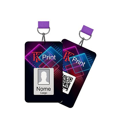 CRACHÁ COM DADOS VARIÁVEIS .