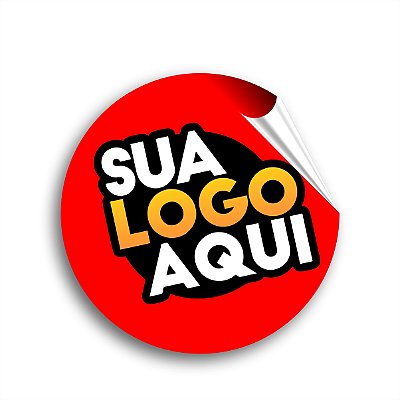 Couchê Adesivo Redondo 4 x 4 cm