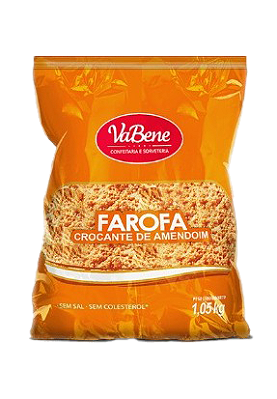 FAROFA  CROCANTE DE AMENDOIM VA BENE 1 KG