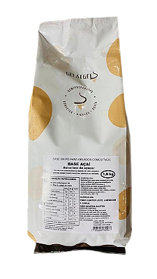 Base açaí baixo teor de açúcar - Gelatgel 16kg
