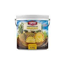 Polpa de Abacaxi JEB 4kg – Sabor Natural para Sorvetes, Açaí e Sobremesas