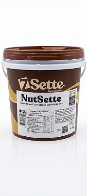 Creme de Avelã NutSette 4kg Cremoso