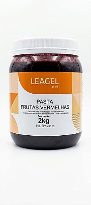 Pasta Frutas Vermelhas 2kg Leagel