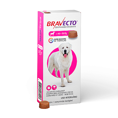 Bravecto para Cães de 40 a 56 Kg