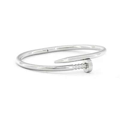 Bracelete Prego Aço  Inox