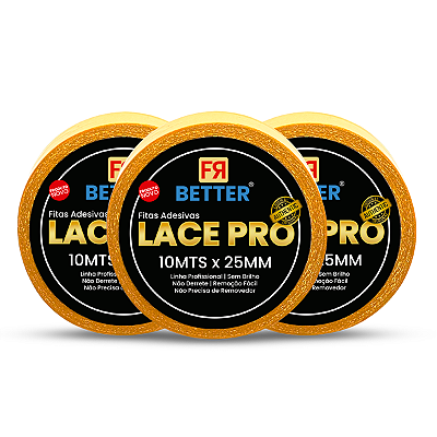 Kit 3 Fitas Gold 10 Metros x 25mm da FR Better
