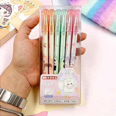 Caneta Gel Apagável Pets 0.38mm