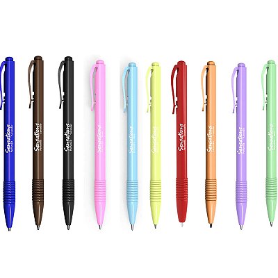 Caneta Esferográfica Clic Sensations Perfumada 0.7mm