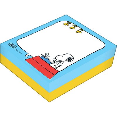 Bloco Tilembrete Snoopy 8X9,1 cm • 100 Folhas