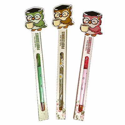 Kit Caixinha + Caneta Esferográfica Luxo 1.0mm