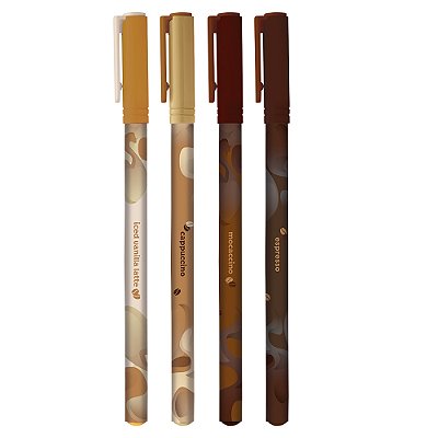 Caneta Esferográfica Holic Coffee Shop com Cheirinho 1.0mm