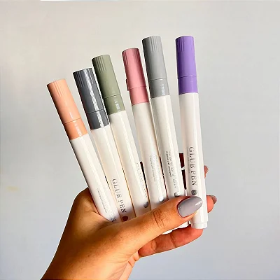 Caneta Cola Liquida Colorida