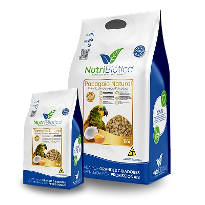 EXTRUSADA PAPAGAIO NATURAL