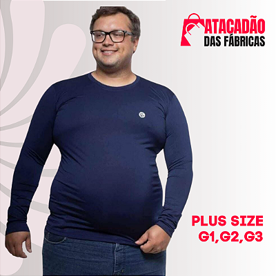PLUS SIZE CAMISA PROTEÇÃO UV50+  ( 10 UNIDADES)