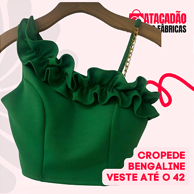 DUPLICADO - CROPPED BENGALINE (10 UNIDADES) PREF 004