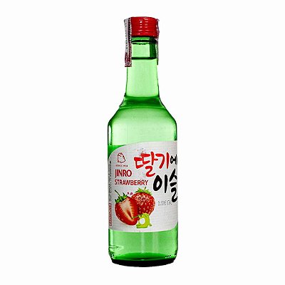 Soju Destilado Jinro Morango (360ml)