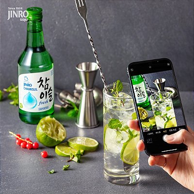 Soju Destilado Jinro Fresh (360ml)