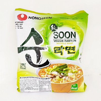 Macarrão Instantâneo Sabor Vegetais - SOON (100G)