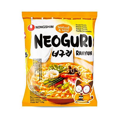 Macarrão Instantâneo Frutos do Mar Suave - Neoguri (100G)