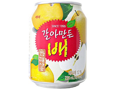 Suco de Pêra Com Pedaços Da Fruta Haitai (238ML)