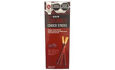 Palitos de Chocolate Pedaços Crocantes - Chock Stick (54G)