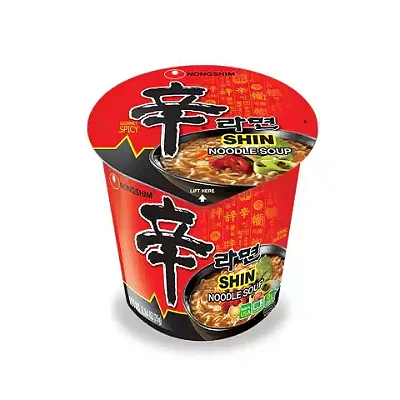 Lamen Coreano - Macarrão Instantâneo Shin Cup Premium (68G)