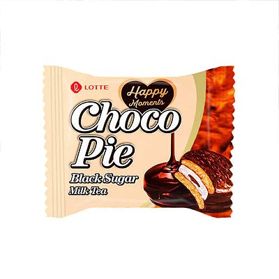 Choco Pie Bolinho de Chocolate com Açucar Mascavo - Leite e Chá - UNIDADE
