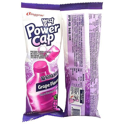 Sorvete Coreano PowerCap Sabor Uva