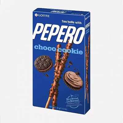 Pepero Biscoito Palito Chocolate Cookie - 47G