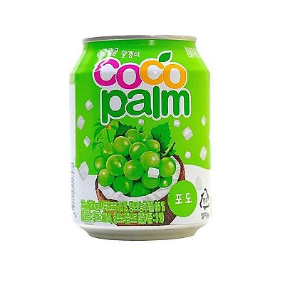 Refrigerante De Uva Com Cubinhos De Coco