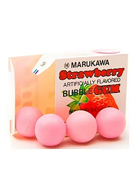 Chiclete Sabor Morango Marukawa