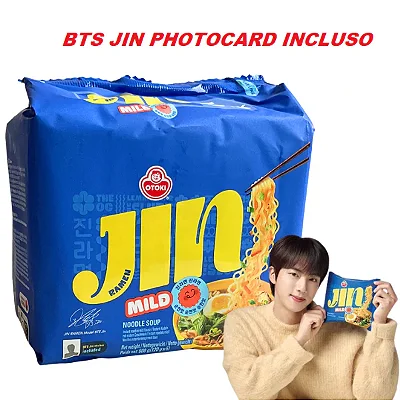 Jin Ramen Mild 5 Pk Incluso Foto Card