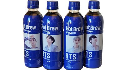Café BTS Hot Brew Americano