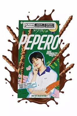 LOTTE PEPERO ALMOND STRAY KIDS