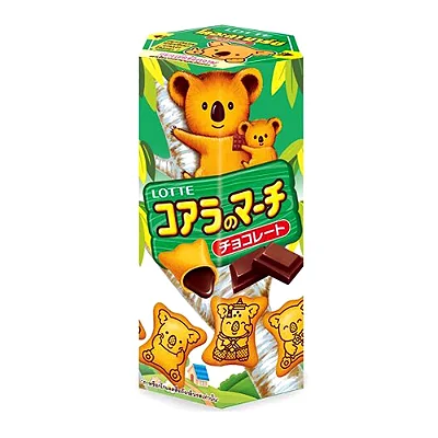 BISCOITO LOTTE KOALA SABOR CHOCOLATE 37GR