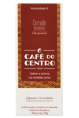 Caixa de Café Origem do Cerrado Mineiro em Cápsula 100 unid