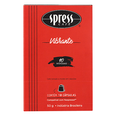 Caixa de Café Spress em Cápsula 100 unid