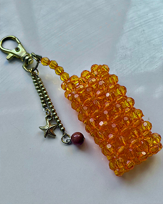 Porta Isqueiro ou Gloss Laranja