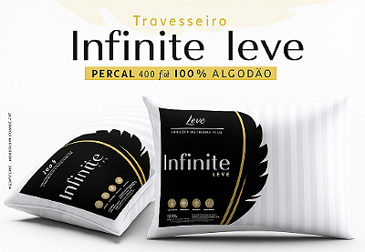 Travesseiro Infinite Leve | Leve Têxtil