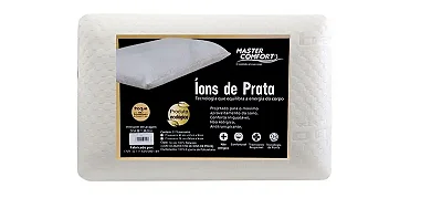 Travesseiro Íons de Prata e Bamboo – Master Comfort