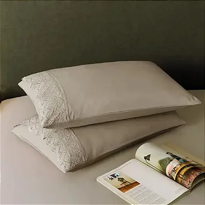 Jogo de Fronhas Bordado Inglês – Adomes