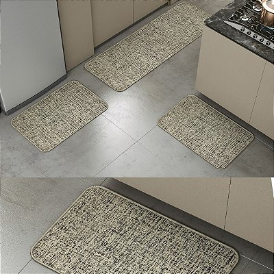 Jogo de Tapetes para Cozinha Estilo – Adomes
