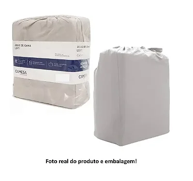 Jogo de Cama Loft – Camesa – Microfibra Pré-Lavada