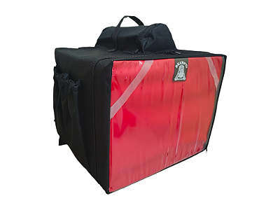 Bag 45 litros com isopor e bolsinho Vermelha