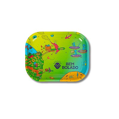 Bandeja de Metal Planeta Legalize Bem Bolado