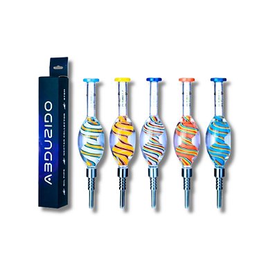 Coletor de Néctar de Vidro Abduzido Gold WigWag Egg Glik