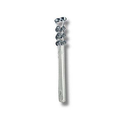Piteira de Vidro Anti Stress Black & White