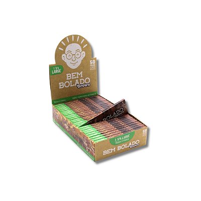 Caixa de Seda Bem Bolado Brown Large 1 1/4