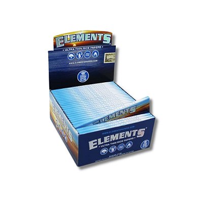 Caixa de Seda Elements Slim King Size