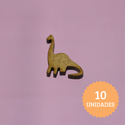 Aplique Dinossauro - 3cm - 10 unidades